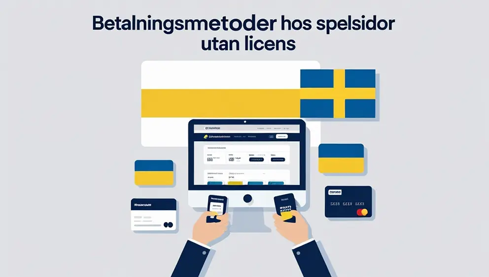 Betalningsmetoder för betting utan licens